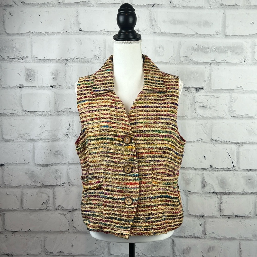 The Territory Ahead Vintage Woven Vest